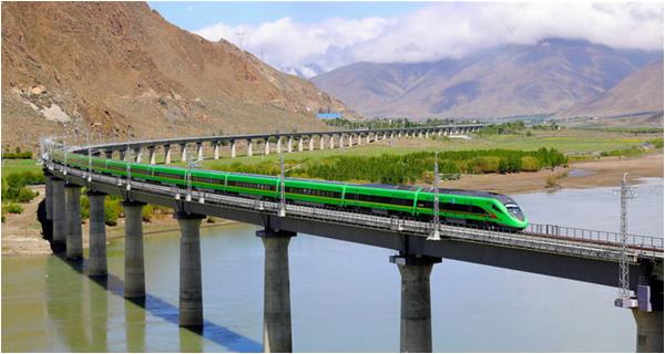 最美天路通車，鋼軌托起“復(fù)興號(hào)”開上了世界屋脊！